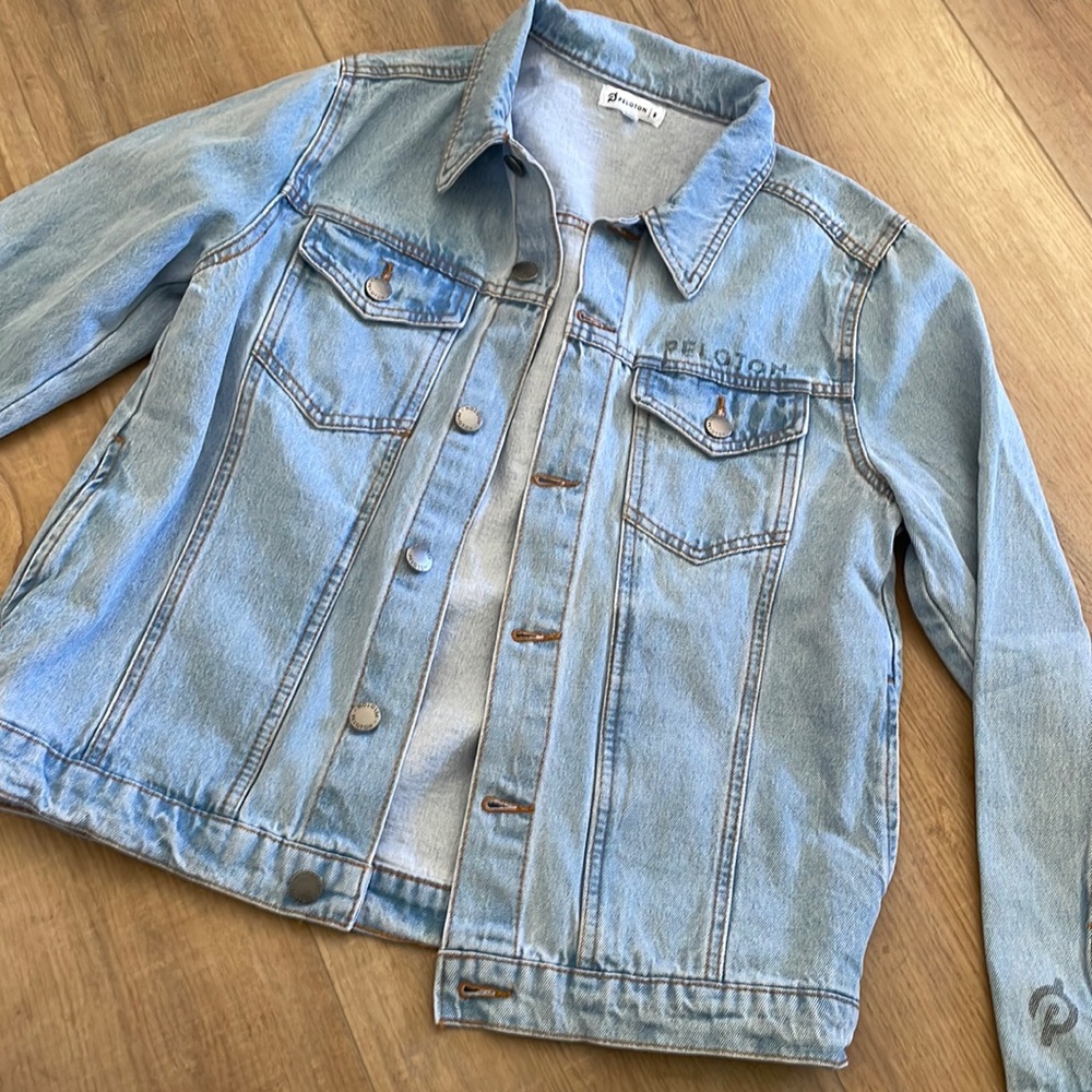 Peloton Jean Jacket